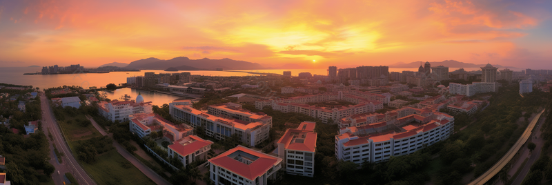 朝阳日出海景游玩高档度假酒店全景长片,高清,摄影图,摄影图片,图片大全,摄影图免费下载